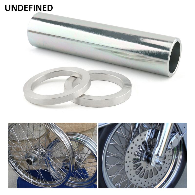 Motorcycle 25mm Front Wheel ABS Bearing Adaptor Conversion Kit for Harley Ultima King Spoke Ultima CNC Vortex Kool Kat Manhattan
