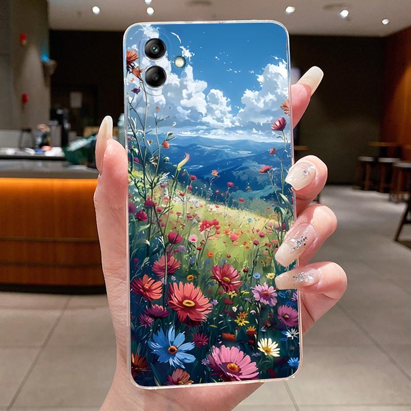 Чехол для Samsung A05 A04 A04E A03 Задняя крышка для Samsung Galaxy A05 Прозрачный Роскошный Дракон Милый Крутой Чехол для Телефона Мальчиков Девочек
