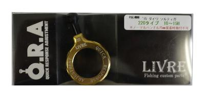 LIVRE Reel 220 Тип x 8161 QRA (Золотой Черный).