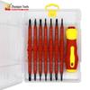 8-in-1 Electrician Screwdriver Set: Dual-Head, Chrome Vanadium Steel, Insulated Repair Tool for Home and Office.