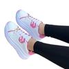 Women Platform Sneakers  New Ladies Fashion Round Toe Lace Up Casual Flats Outdoor Running Shoes Comfortable Female Footwear