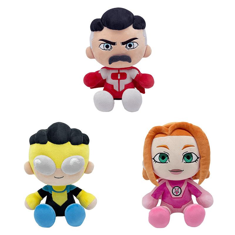 Invincible Anime Surrounding Nolan Grayson Atom Eve Invincible Plush Toys Kawaii Decorative Display Ornament Best Gifts for Kids