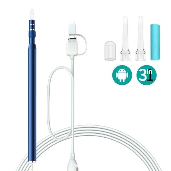 Эндоскоп с камерой 720P HD для чистки ушей