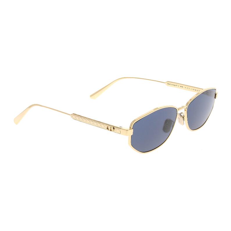 Dior Irregular Shape Metal Sunglasses Women sunglasses Gold DIORCANNAGEB1U