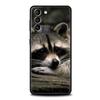 Cute Animal Raccoon Phone Case For Samsung Galaxy S24 S23 S22 S20 S21 FE Ultra S24 S23 S10 S10E S9 S8 Plus 5G Phone Cover Bags