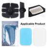 20-50PCS Gel Pads for EMS Abdominal ABS Trainer Weight Loss Hip Muscle Stimulator Exerciser Replacement Massager Gel Patch