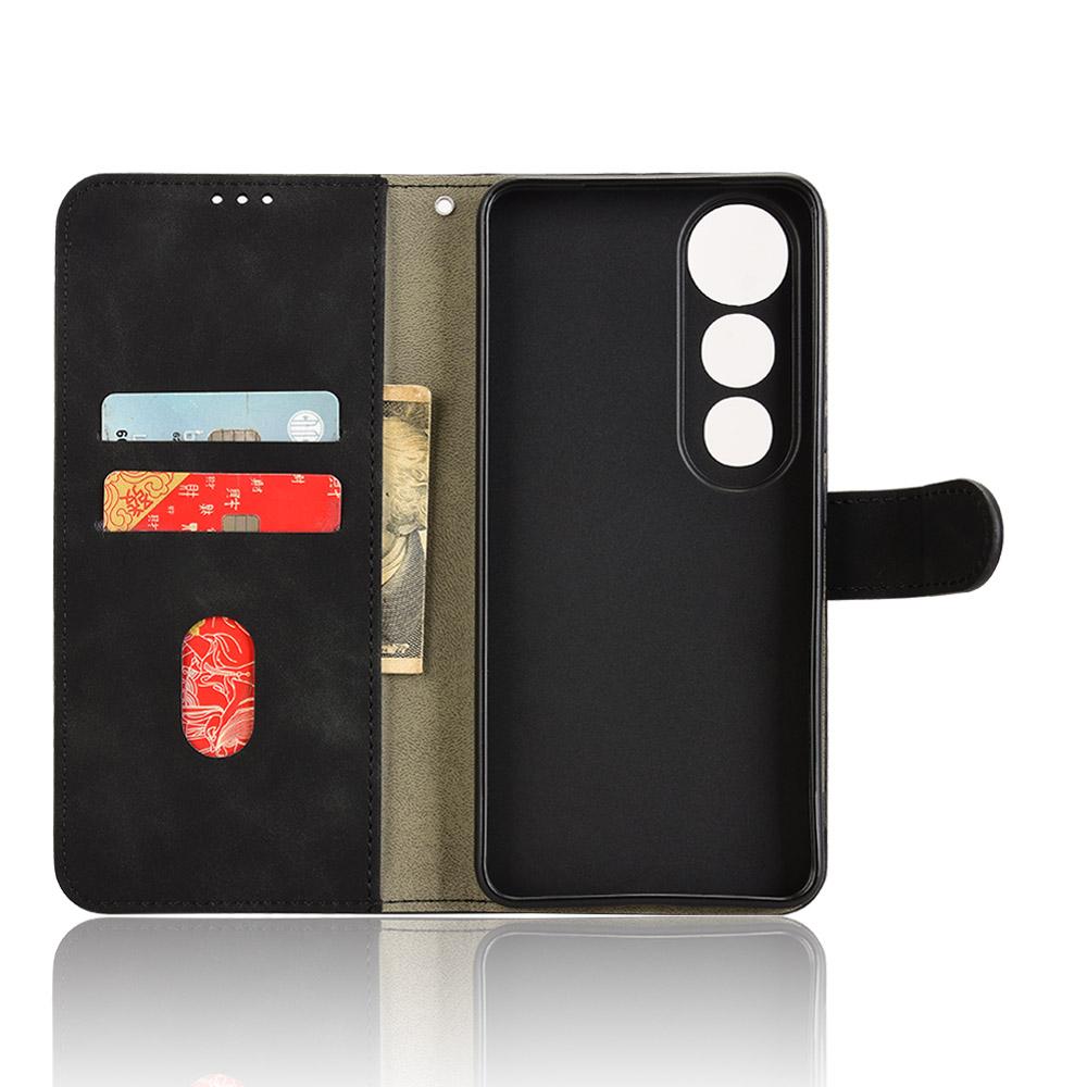 Кожаный чехол для vivo V50 Lite 5G, приятный на ощупь, противоударный, кошелек, откидная крышка для телефона