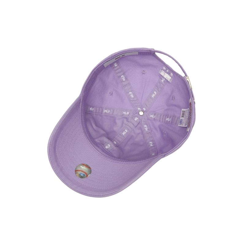 MLB Cotton Baseball Caps Unisex Purple Fashion 3ACP7701N-07LDS