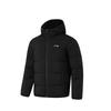 Winter Hooded Down Jacket Duck Down Warm Windproof Unisex Outerwear Black AYMU617-3