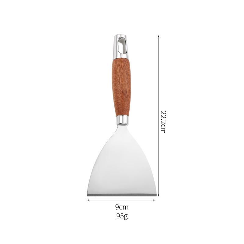 Stainless Steel Teppanyaki Spatula for Steak, Pizza, and Pancakes