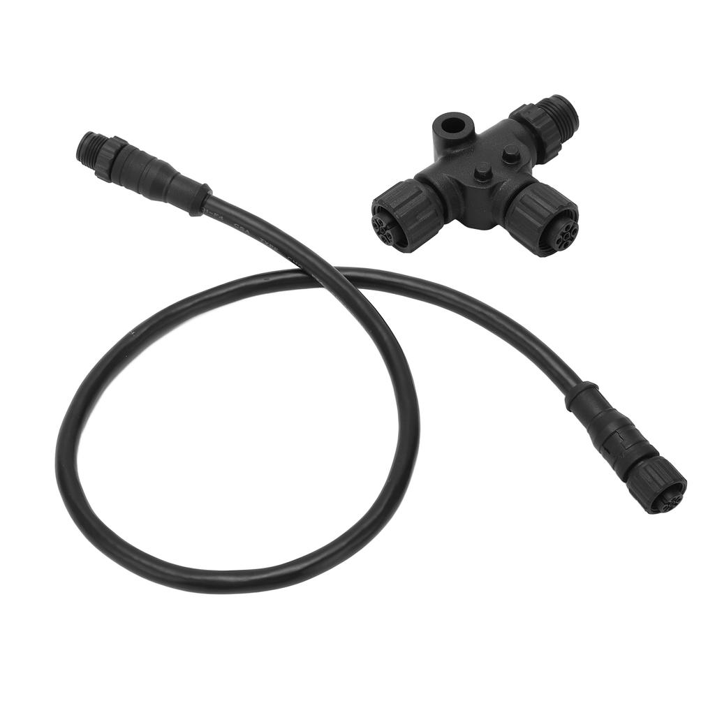 Для кабеля магистрали NMEA 2000 с Т-коннектором, 5-контактный, водозащищенный M12, 0,5 м, для сетей Garmin