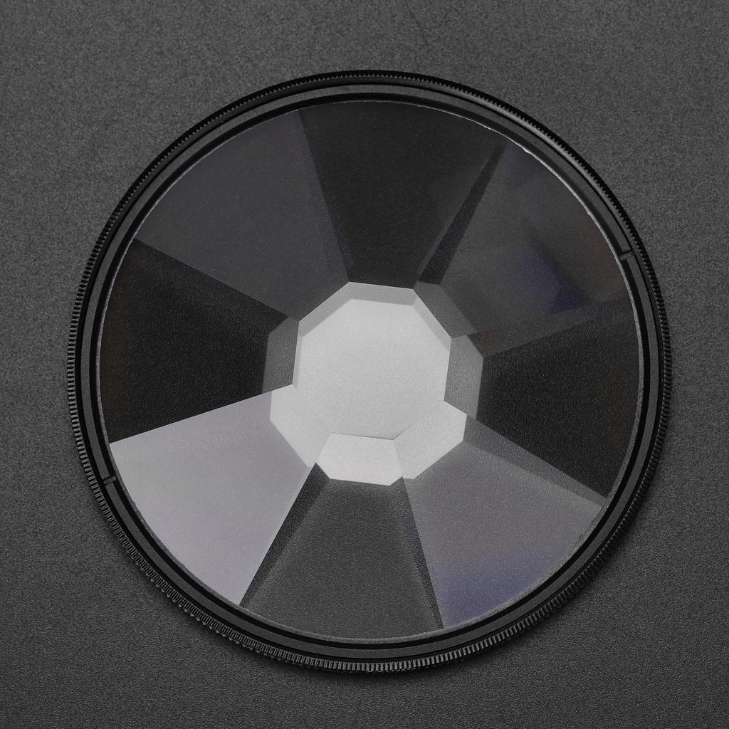 Камерный фильтр Фотография Размытие переднего плана Пленочная фотография Реквизит 77 мм Стеклянный калейдоскоп Фильтр Аксессуары для камеры