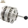 Wengong Sanitary 3-Piece Butterfly Valve