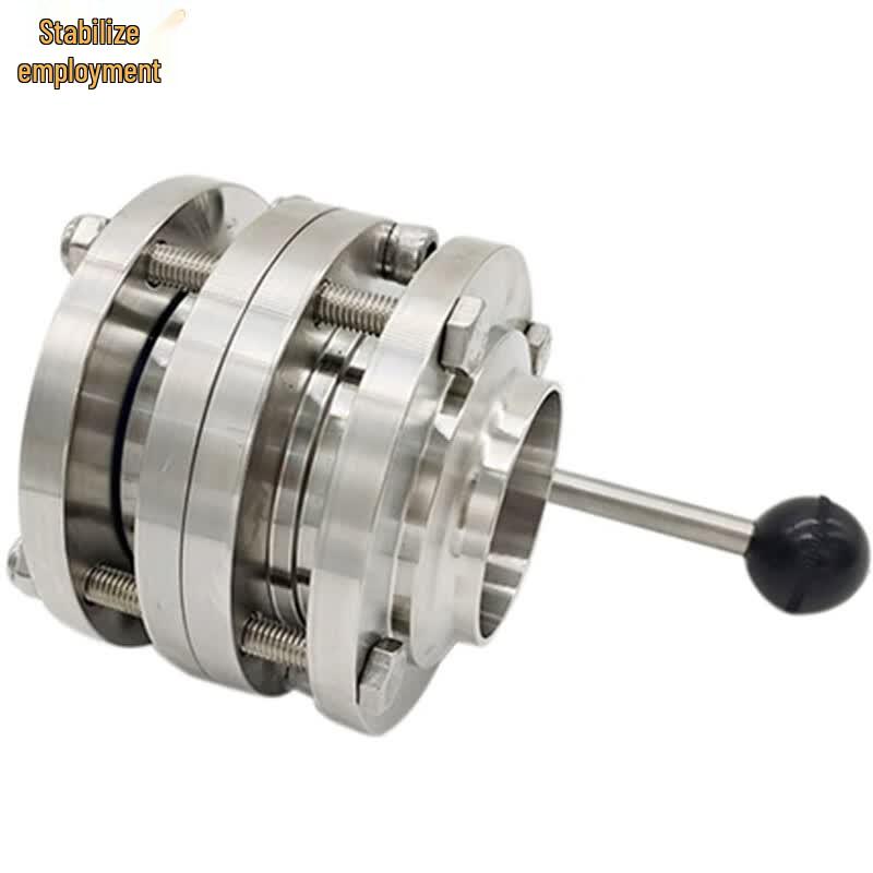 Wengong Sanitary 3-Piece Butterfly Valve