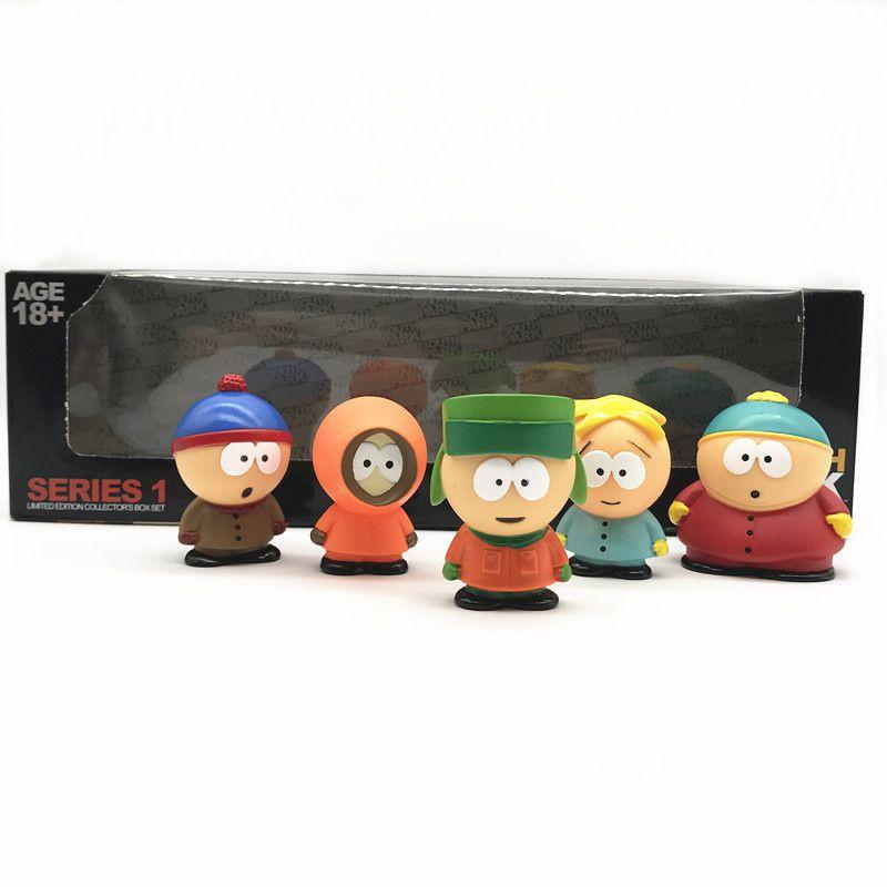 Premium Quality Pvc Material South Park Figures Set For Kids And Collectors