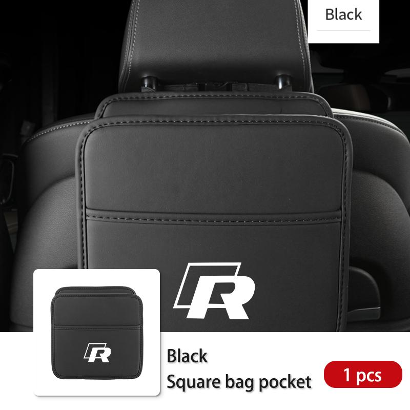 Portable Car Foldable Trash Can Hanging Stuff Storage Case For Volkswagen VW GTI Tiguan Passat B5 B6 B7 CC Jetta MK5 MK6 Polo