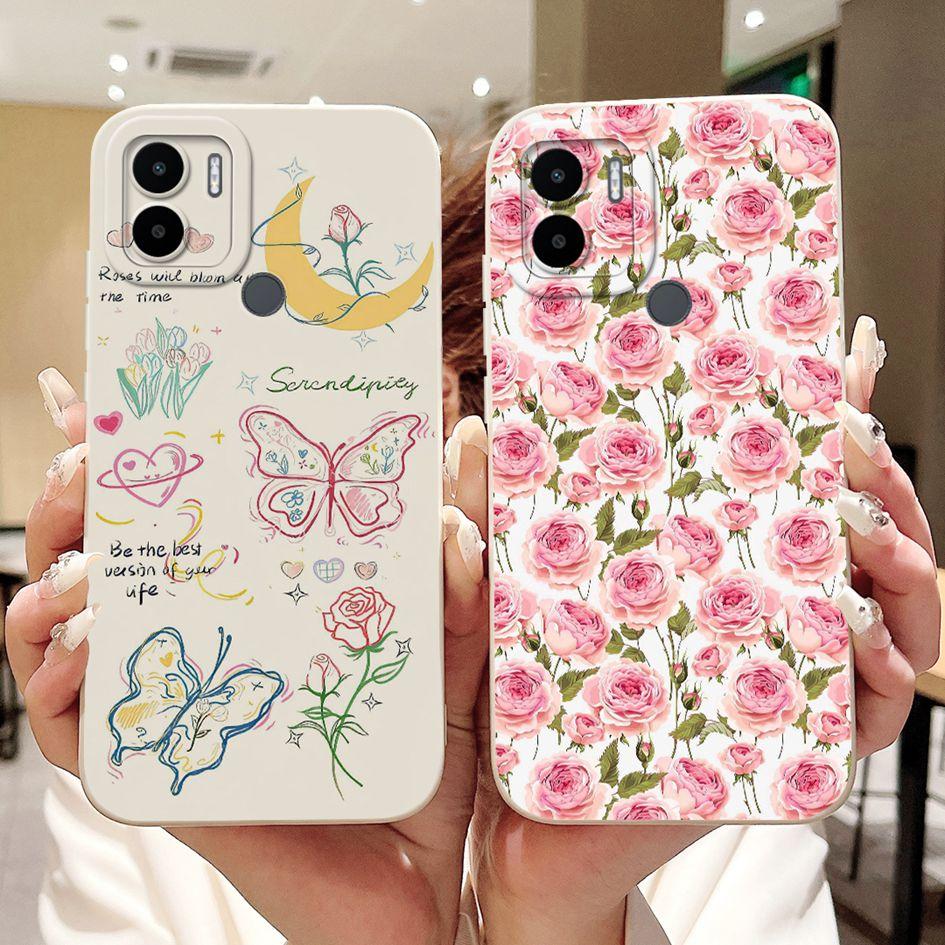 Redmi A1 Case For Xiaomi Redmi A1 Plus Cover Lovely Rabbit Panda Rabbit Shockproof Silicone Bumper For Xiaomi Redmi A2 A2+ Funda