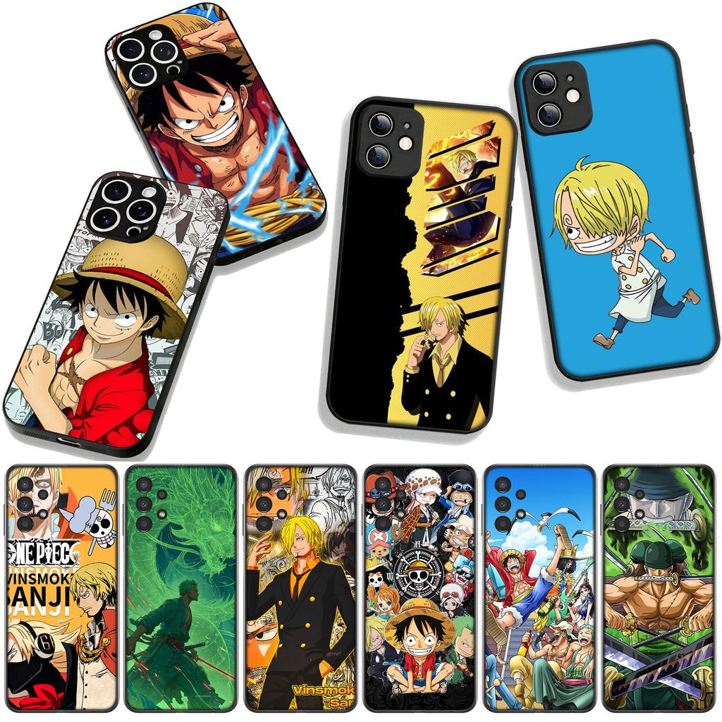 Чехол для OPPO A54 A40 A60 A80 A18 A16 A17 A38 A78 A79 A57 A55 A3 Pro A96 A15 A12 Чехол для телефона Ророноа Зоро Санджи One Piece Луффи