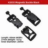 With Handle Magnetic Release Buckle Plastic Backpack Bags Strap Clip New Quick Side Buckle