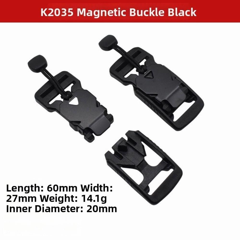 With Handle Magnetic Release Buckle Plastic Backpack Bags Strap Clip New Quick Side Buckle