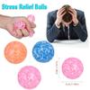 Stress Relief Balls Exercise Hand Ball Color Ball Kid Adult  Decompression