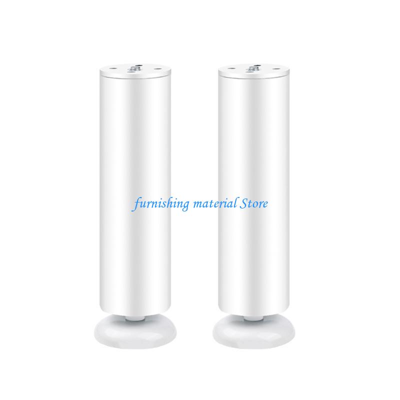 Y5GD 2 Pack Adjustable Height Bed Support Legs for Bed Frame/Bed CenterSlat Metal Adjustable Furniture Legs for Bed/Sofa