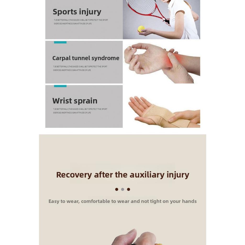 Поддержка стальной пластиной, Защита запястья, Спортивное растяжение, Фиксация кисти, Съемный зажим, Ремешок, Обернутая компрессия сухожильного влагалища, Защита запястья