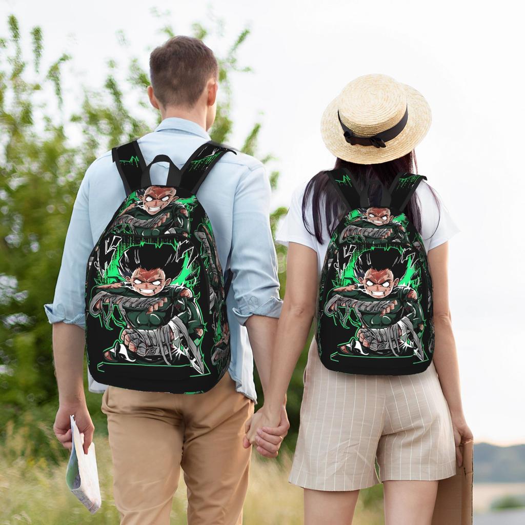Модный Аниме Лучший Боец Рок Рюкзак Mochilas Супер Качество Офисная Работа Застежка-молния Rucksack