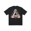 Palace FW21 Футболка Ultimo Tri-Eye с треугольным логотипом, топы унисекс, черная P21TS238