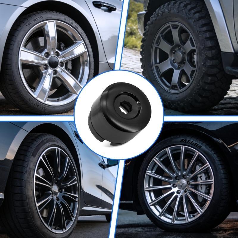 M76E Wheel Bolt Caps with Cap Puller Tool for 2003-2020 Nut Cover Auto Accessory