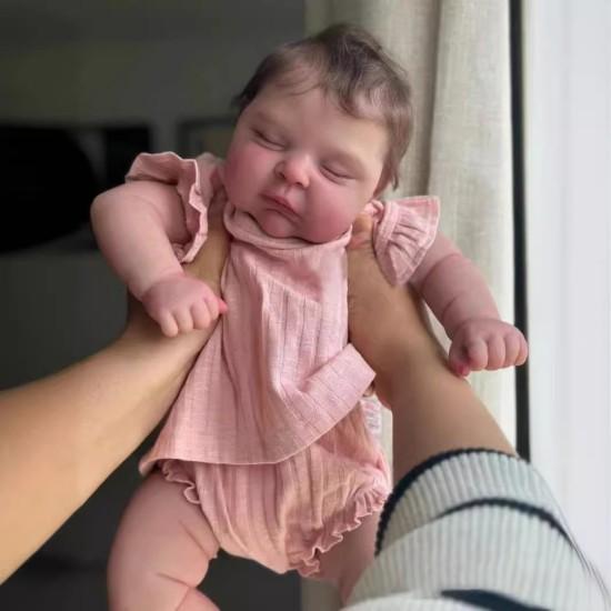 50 см кукла-реборн, кукла-реборн, детская игрушка, детский подарок, кукла-компаньон для моделирования, раннее образование