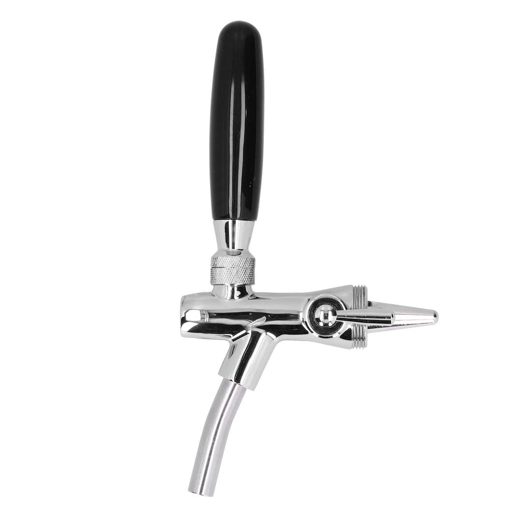 Смеситель для разливного пива с длинным хвостовиком, диспенсер для пивных бочонков из нержавеющей стали, поставки для домашнего пивоварения