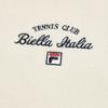 Fila Теннис Простой Классический Ретро Спортивный Повседневный Универсальный Удобный Кардиган Свободной Вязки Женские куртки Белоснежный A11W613403FWT
