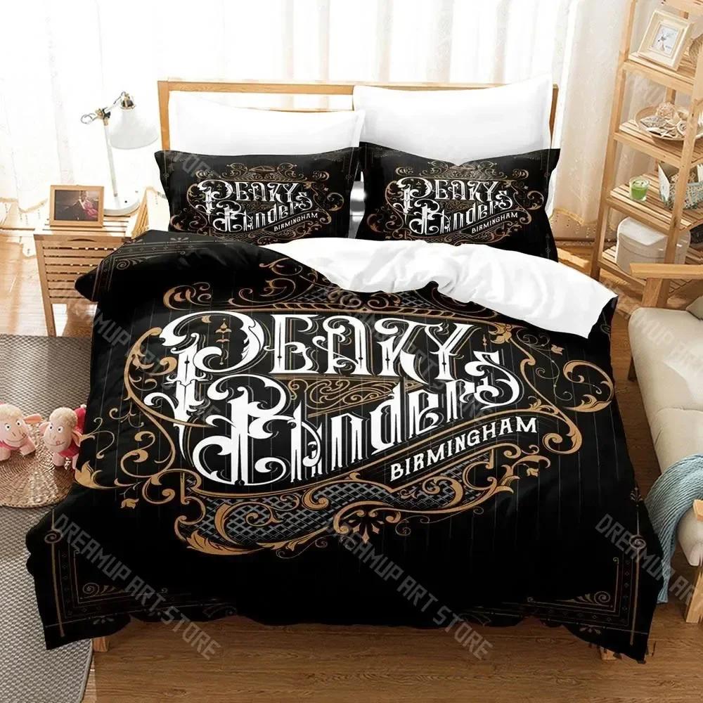 3D Print Peaky TV Blinders Bedding Set Single Twin Full Queen King Size Bed Set Aldult Kid Bedroom Duvetcover Sets bed sheet set