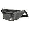 Solid Leather Waist Bag Beltimore Logo