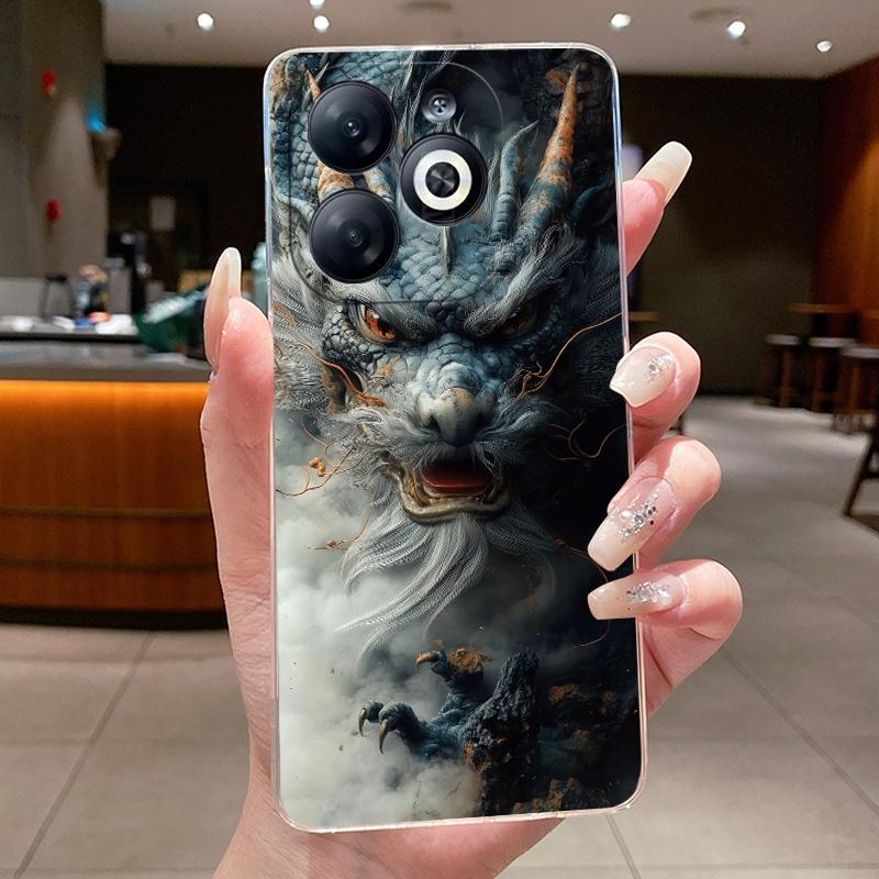 Casing For Techno Spark Go 2024 Luxury Cute Cool Boys Girls Transparent TPU Soft Bumper Cover Tecno Spark Go 2024 BG6 Phone Case