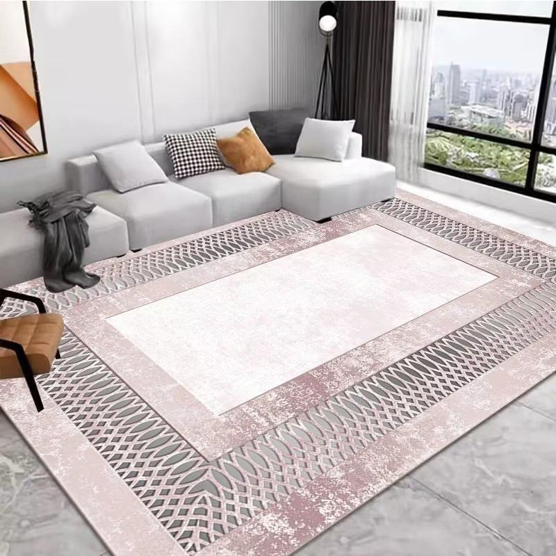 Modern Minimalist Nordic Carpet Light Luxury Sofa Rug for Living Room Bedroom Home Decor Fashionable Design
