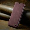 CaseMe Retro Magnetic Flip Wallet Case for Redmi A1/A1 Plus Luxury PU Leather Waterproof & Shockproof Mobile Phone Case