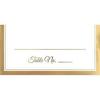 Amscan Shiny Trim Table Placecards (Pack Of 50)