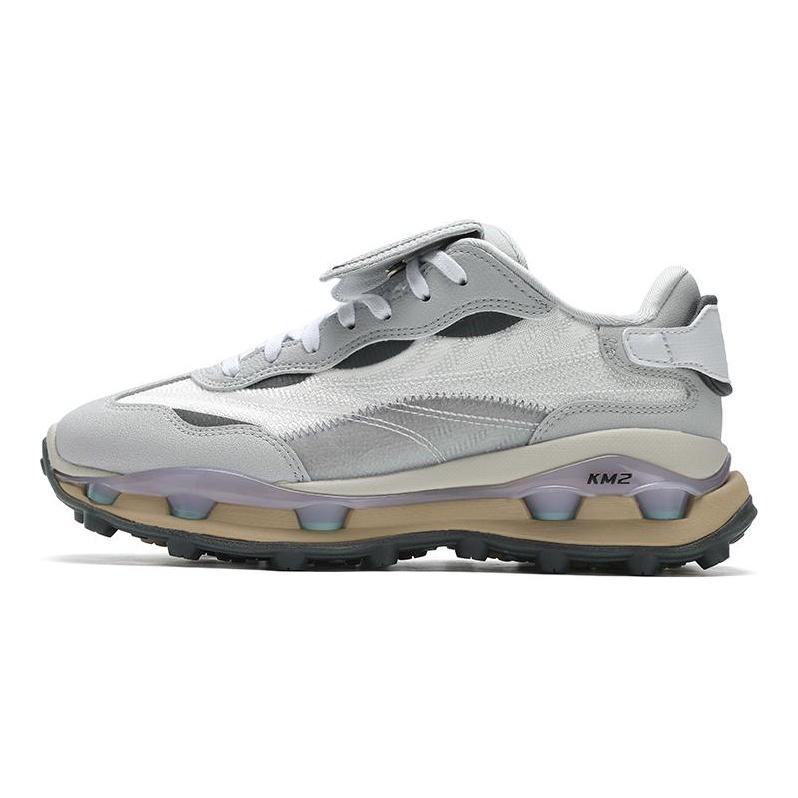 Fila KM2 Удобные низкие беговые кроссовки женские серый белый F12W443115FIA