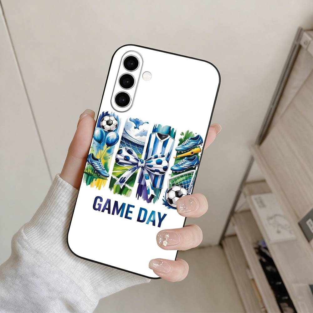 Чехол для телефона Чемпионат мира по футболу 2026 для Samsung Galaxy A73, A72, A71, A70, A53, A52, A51, Другие Мягкий черный чехол