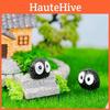 Mini Black Coal Dust Elf Resin Succulent Landscape Decoration Cartoon Style Diy Wholesale