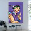 Японская анимация Jojo, японское аниме, семейное изображение Hd, печать, плакат, холст, украшение для гостиной, холст, живопись
