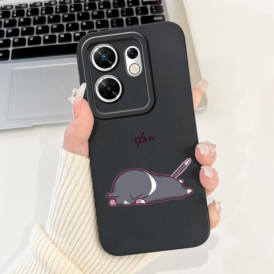 Чехол для Infinix Zero 30 4G X6731B Чехол для телефона Для Infinix Zero30 4G Бампер Модный Расписной Матовый Защита от падения Мягкий Защитный чехол
