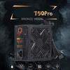 Блок питания 550 Вт/650 Вт/750 Вт DC12 В для игрового компьютера с улучшенным управлением температурой, тихий 120-мм вентилятор FDB