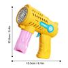 Bubble Children's Toy Small Steel Cannon Fully Automatic Bubble Blowing Outdoor Bubble Gun Without Battery Bubble Water