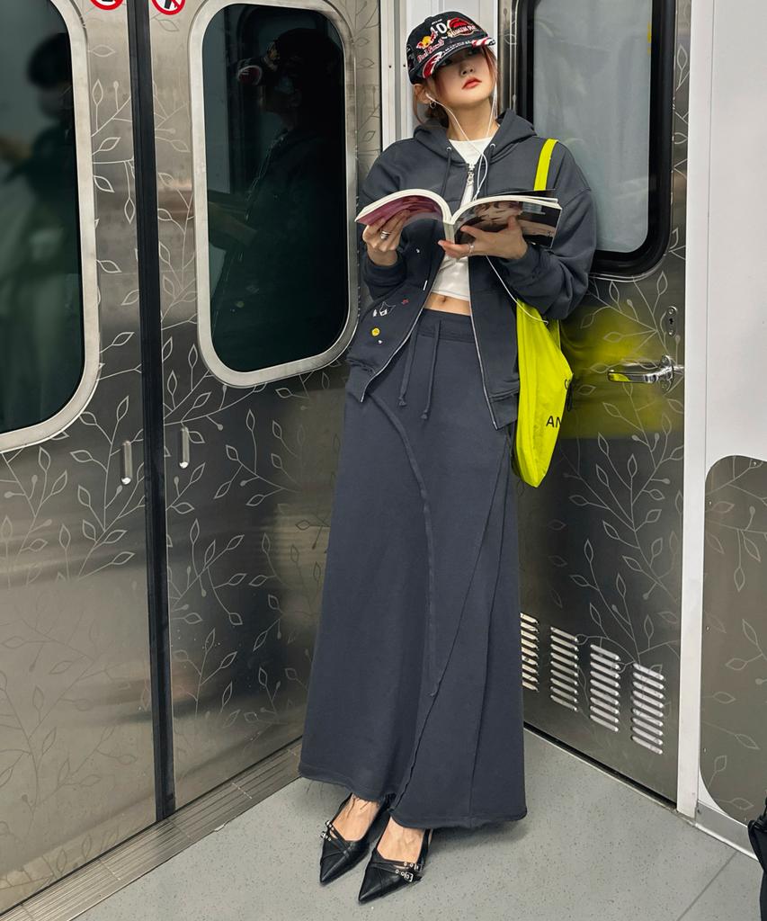 Юбка MIXXO с вырезами_Miwwhg346C