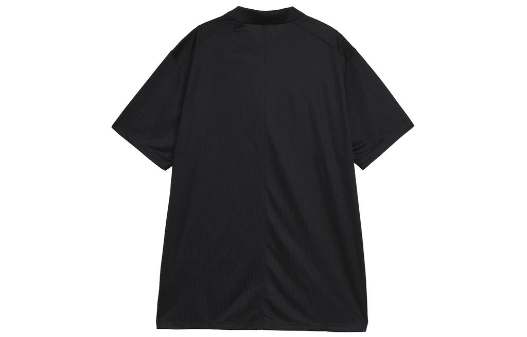 Nike Polo Shirts Men's Black Polo Collar Moderate Straight Fit DV8538-010
