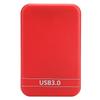 2.5-дюймовый корпус для жесткого диска Портативный ультратонкий корпус для SSD с интерфейсом USB 3.0 для диска ноутбука(красный