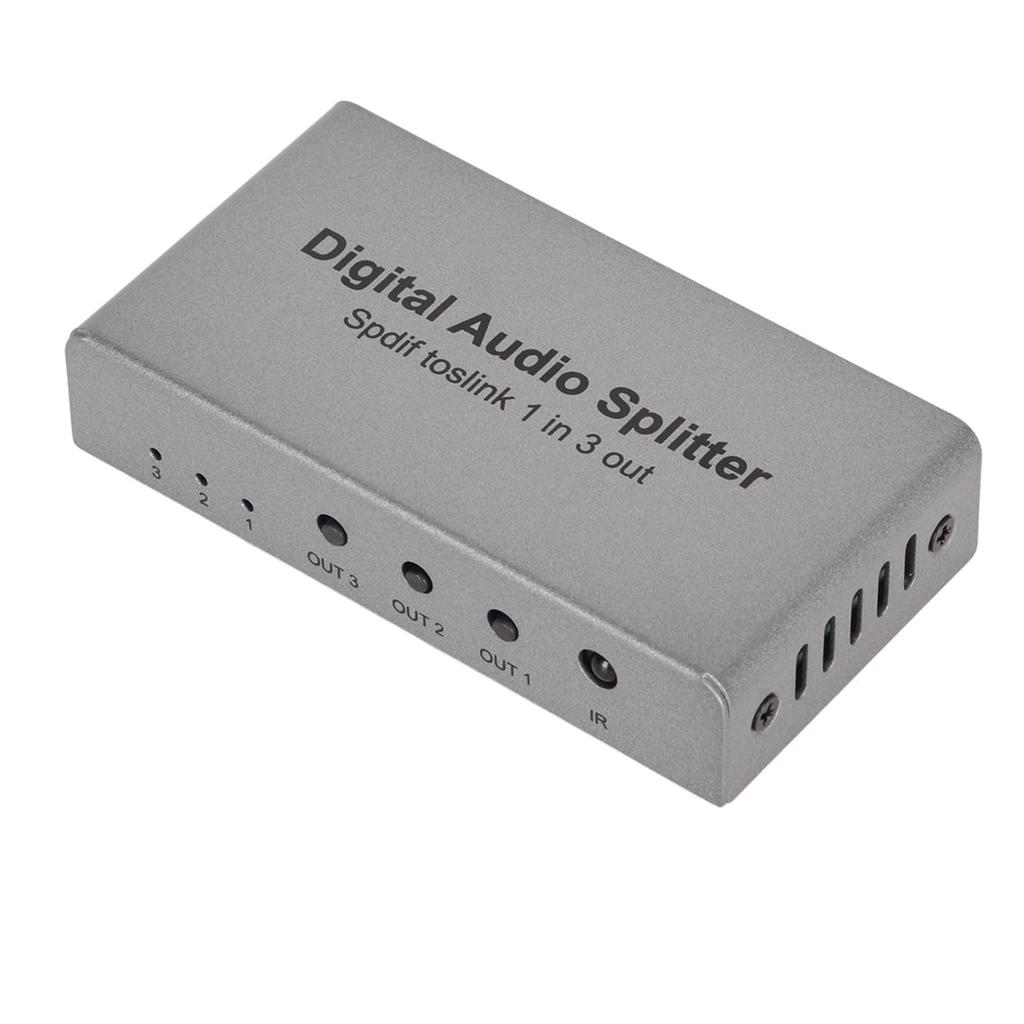 1x3 SPDIF оптический разветвитель поддерживает LPCM2.0 DTS для Dolby AC3 цифровой оптический звуковой разветвитель для